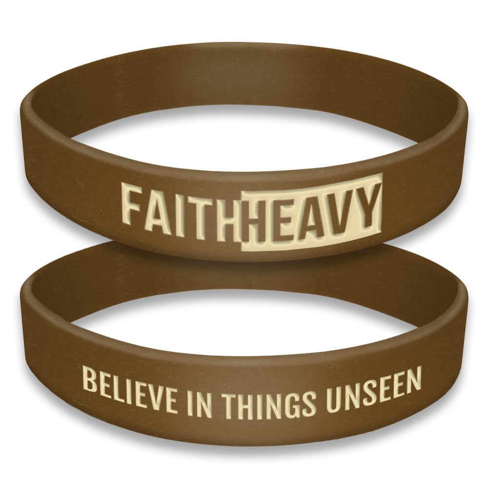 "Faith Heavy" Wristbands