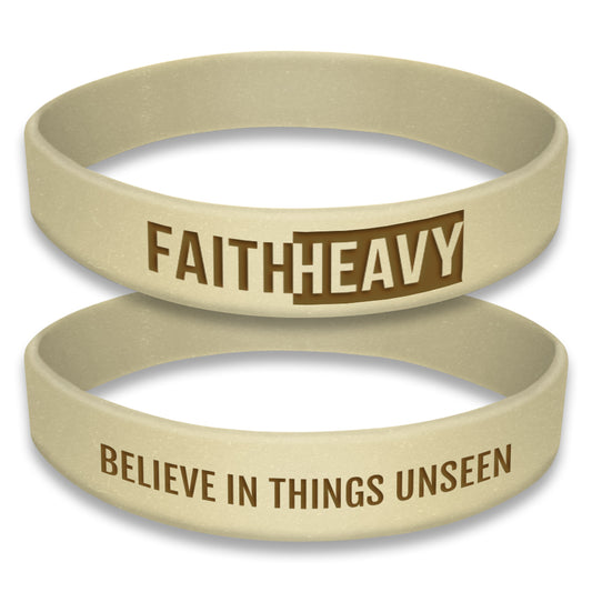 "Faith Heavy" Wristbands